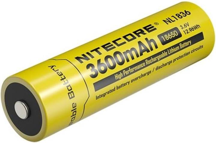 Produktbild Nitecore Li-Ion Akku Typ 18650 - 3600mAh - NL1836