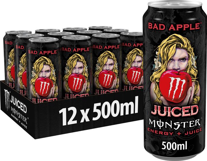 Monster Energy Juiced Bad Apple (12 x 50 cl)