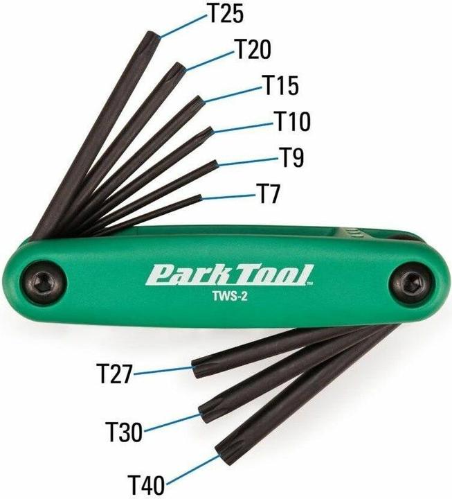 Produktbild Park Tool Werkzeug, TWS-2 Faltwerkzeug-Torx