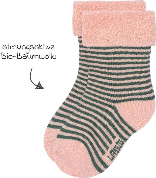 Image du produit Lässig Babysocken Babysocken 3er Pack Terry aus Bio-Baumwolle (Lot de 3, 15 - 18)