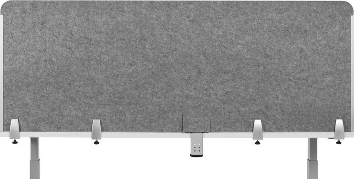 Actual product image Bakker Elkhuizen Bakker Elkuizen Bakker table partition round o.acrylic window grey rear side