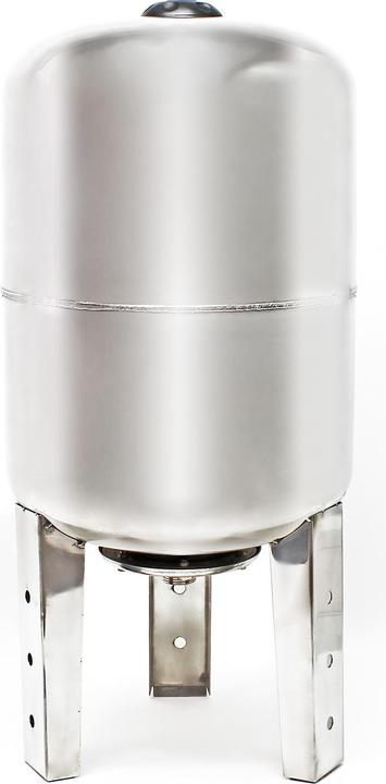 Actual product image Wiltec 50L INOX / Stainless Steel Pressure Tank Vessel Expansion Domestic Waterworks Pump EPDM-Membrane (Domestic water pump)