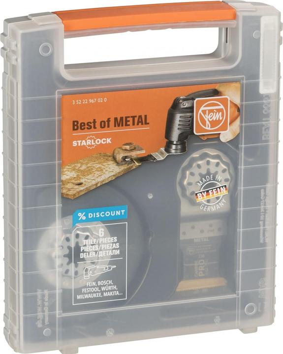 Produktbild Fein Sägeblatt Best of Starlock Metall, 6-teilig