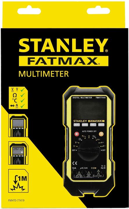 Produktbild Stanley FM Multimeter (CAT III 600V)