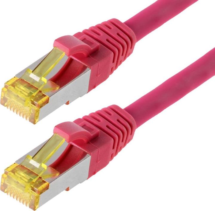 Actual product image Helos Herweck patch cable (S/FTP, CAT6a, 7.50 m)