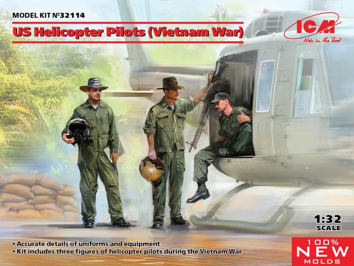 Produktbild ICM US Helicopter Pilots (Vietnam War) (100% new molds)