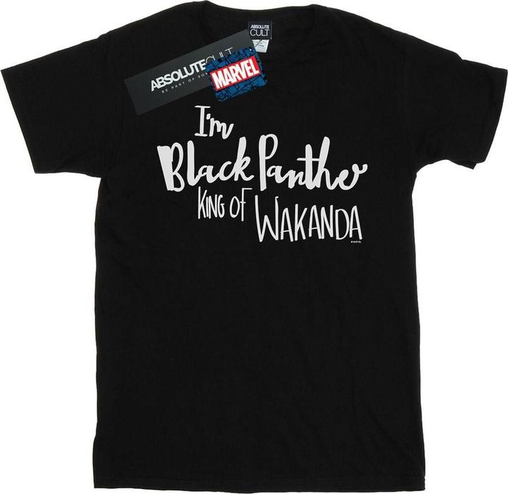 Immagine prodotto I Am Black Panther Maglietta Uomo (5XL)