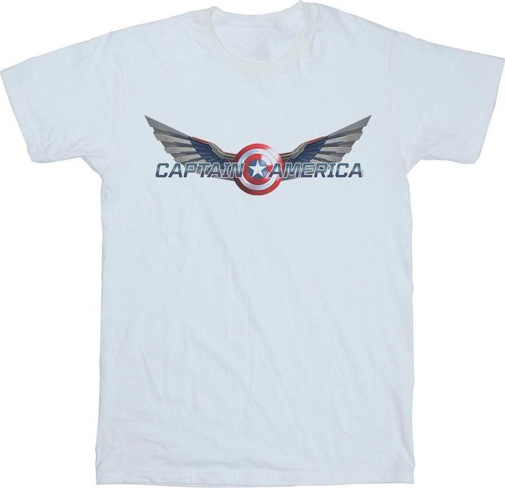 Falcon And The Winter Soldier Captain America Logo TShirt (3XL)