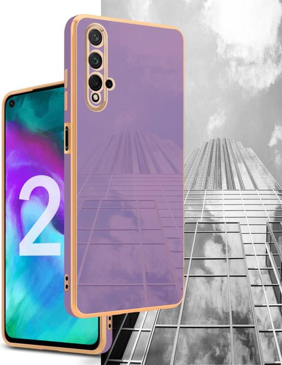 Actual product image Cadorabo Case for Honor 20 / 20S / Huawei NOVA 5T in TPU with camera protection LM130 Style (Huawei Nova 5T, TCL 20S, K20)