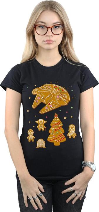 Image du produit Star Wars - T-shirt GINGERBREAD REBELS - Femme (L)