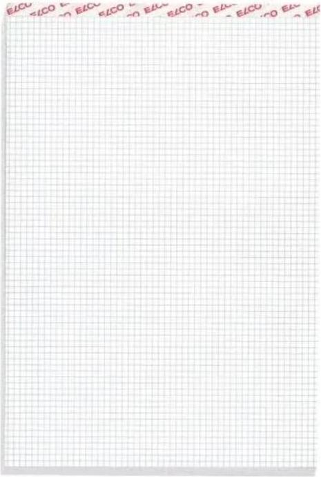 Elco Notizblock (A5, Kariert)