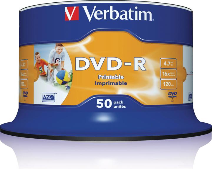 Produktbild Verbatim Dvd-R (50 x)