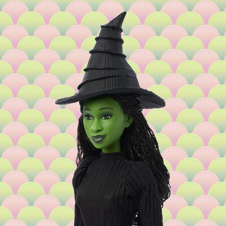 Actual product image Wicked Singende Elphaba-Modepuppe