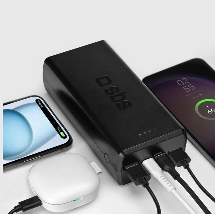 Image du produit SBS Power Bank (30000 mAh, 20 W, 111 Wh)