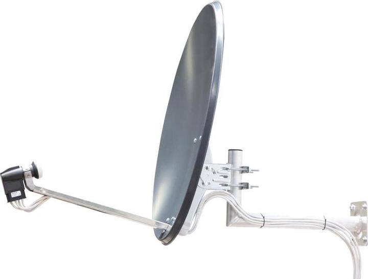 Produktbild Telestar SAT-Offsetantenne, Alu grau, Ý 80cm (Parabolantenne, DVB-S / -S2)