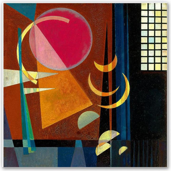 Produktbild Trenddeko Kandinsky - Scharf und ruhig (30 x 30 cm)