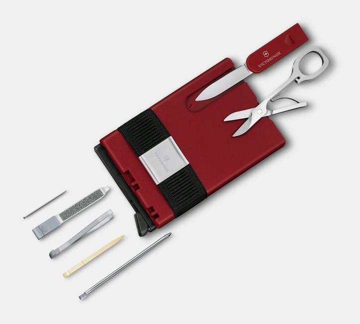 Actual product image Victorinox Smart Card Wallet Iconic Red
