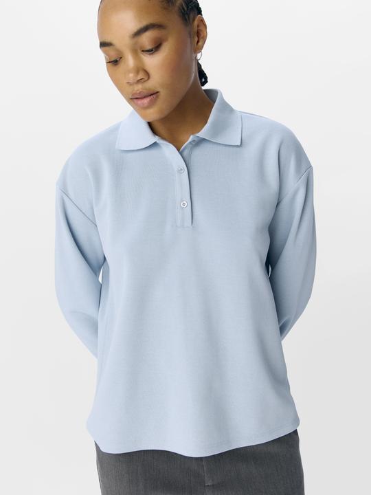 Produktbild Object Gestreiftes Langarm-Poloshirt (L)