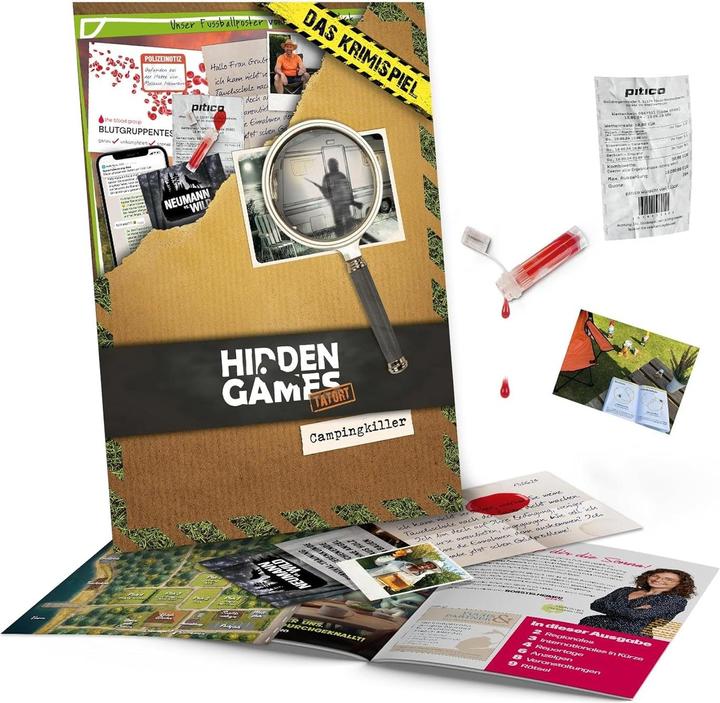 Produktbild Hidden Games Campingkiller - Krimispiel (Deutsch)