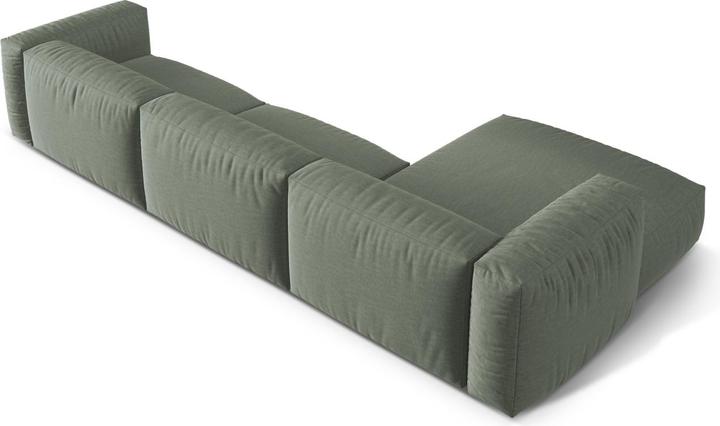 Image du produit Micadoni Canapé D'Angle Gauche Modulaire, "Martina", 3 Places, 332x176x75 Fabriqué en Europe (Canapé d'angle)