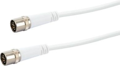 Image du produit Schwaiger KDAK75 532 7.5m F F Blanc Câble coaxial (10 dB, Câble satellite)
