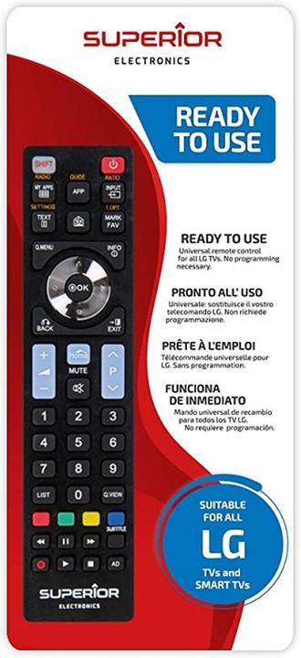 Image du produit Superior SUPTRB007 (Télécommande spécifique à l'appareil, Infrarouge)