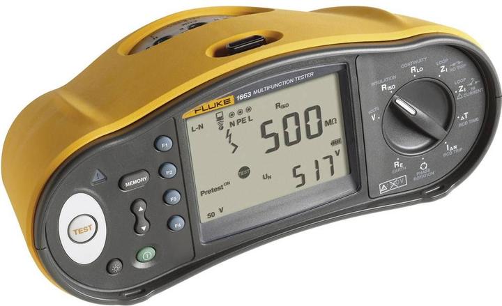Immagine prodotto Fluke FLK-1663 SCH Tester di installazione (CAT III 500V, CAT IV 300V)