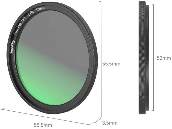 Produktbild SmallRig MagEase Magnetic CPL Filter Kit (52mm)