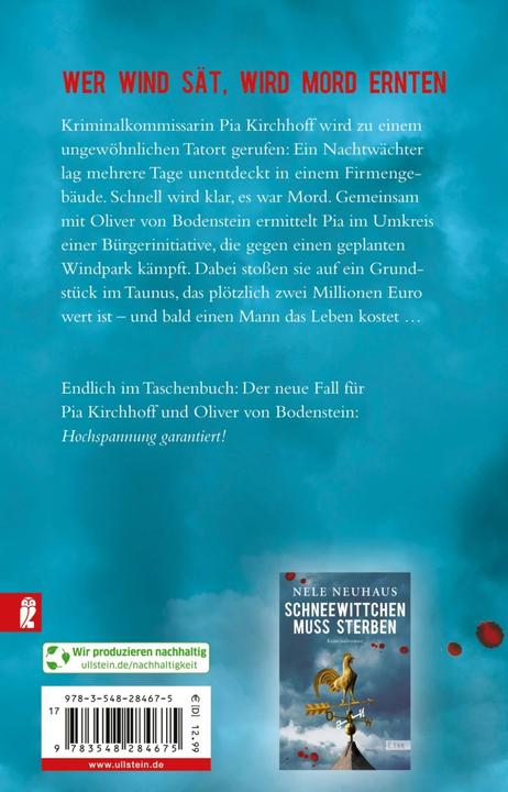 Immagine prodotto Wer Wind sät (Tedesco, Nele Neuhaus, 2012)