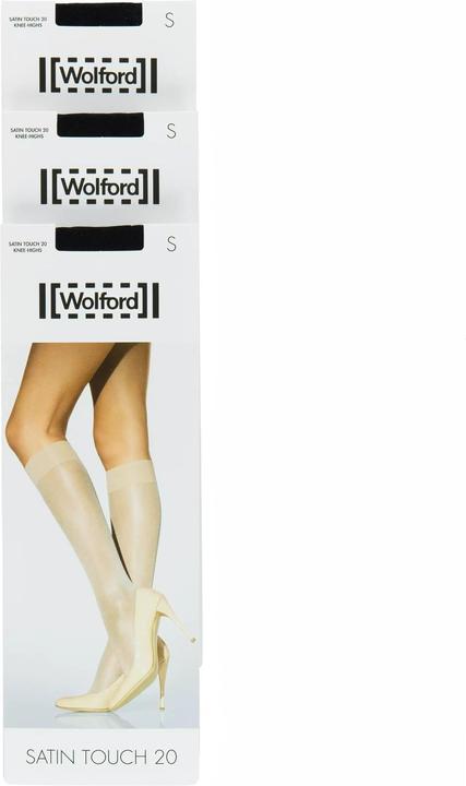 Immagine prodotto Wolford Calzettoni "Satin Touch" neri (20 DEN, 38, M)