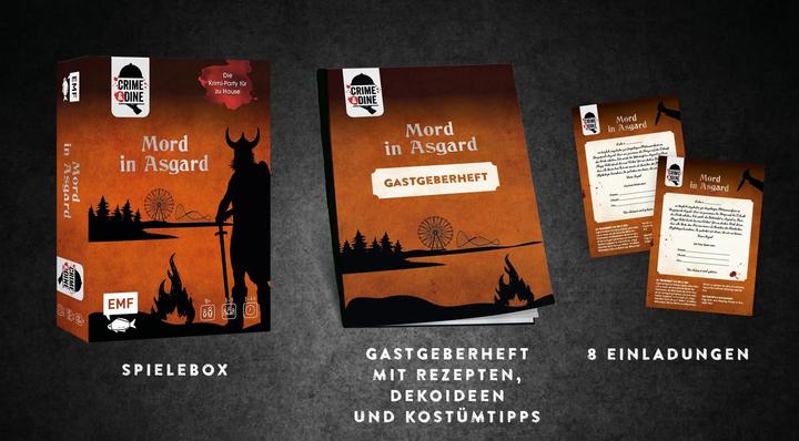 Produktbild Crime & Dine – Das Krimi-Dinner-Set: Mörderischer Mittsommer (Deutsch)