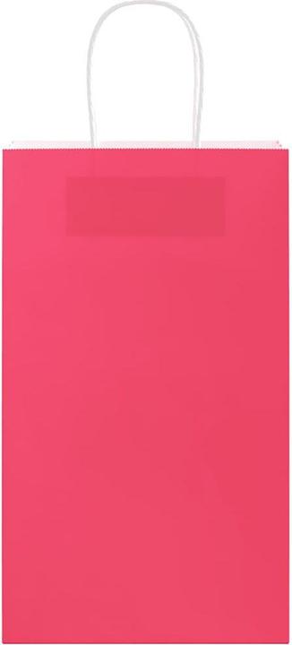 Actual product image VidaXL Kraft paper bags 50 pcs. with handle Pink 21x11x36 cm Paper bag (Gift bag, 50 x)