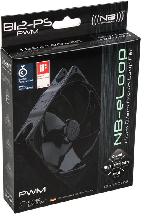 Immagine prodotto Noiseblocker NB-eLoop B12-PS (120 mm, 1 x)