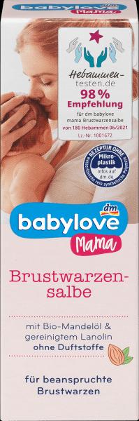 Immagine prodotto dm babylove Unguento per capezzoli della mamma