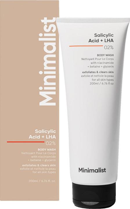 Produktbild Minimalist Salicylic Acid + LHA 02% Body Wash (200 ml)