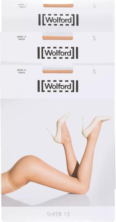 Immagine prodotto Wolford Collant in confezione tripla (15 DEN, 34, XS)