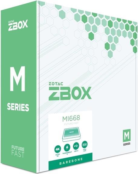 Actual product image Zotac ZBOX-MI668-BE i7-1360P Intel DDR5 HDMI DP (Intel Core i7-1360P)