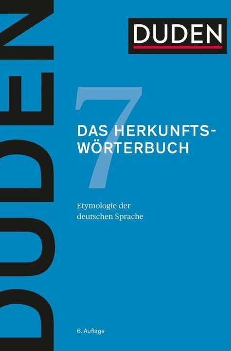 Image du produit Das Herkunftswörterbuch (Allemand, Rédaction de Duden, 2020)