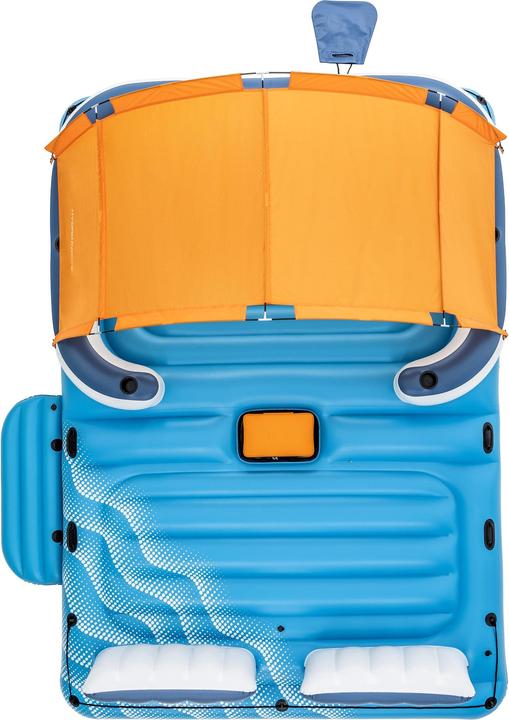 Actual product image Bestway Hydro Force Tropical Breeze 6-Person Inflatable Party Island 3.73 m