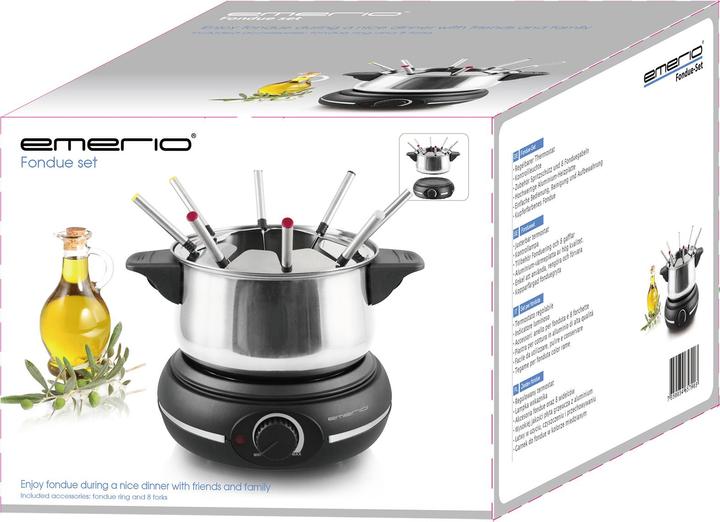 Actual product image Emerio Fondue (Fondue Bourguignonne, Chinoise Fondue, Chocolate fondue, Cheese fondue)