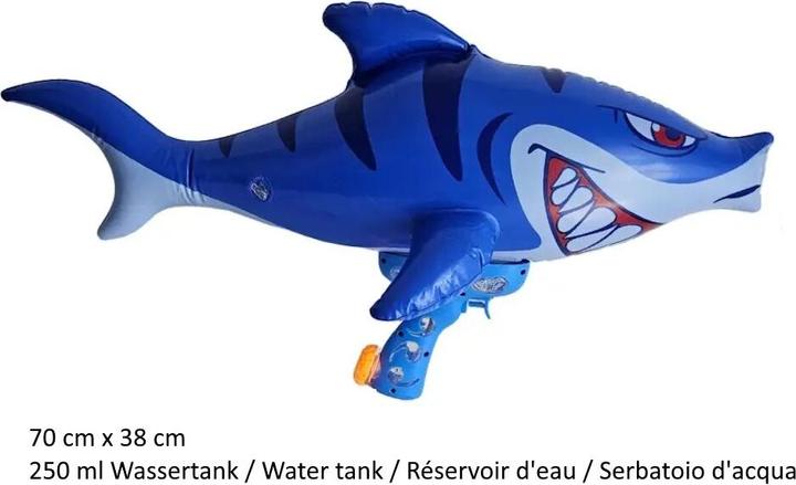 Image du produit Alldoro Pistolet à eau gonflable (Requin)