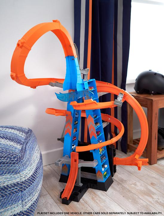 Actual product image Hot Wheels Sky Crash Tower
