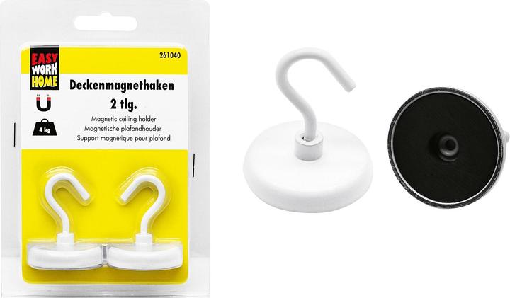 Immagine prodotto Easy Work Gancio magnetico per soffitto (2 x)