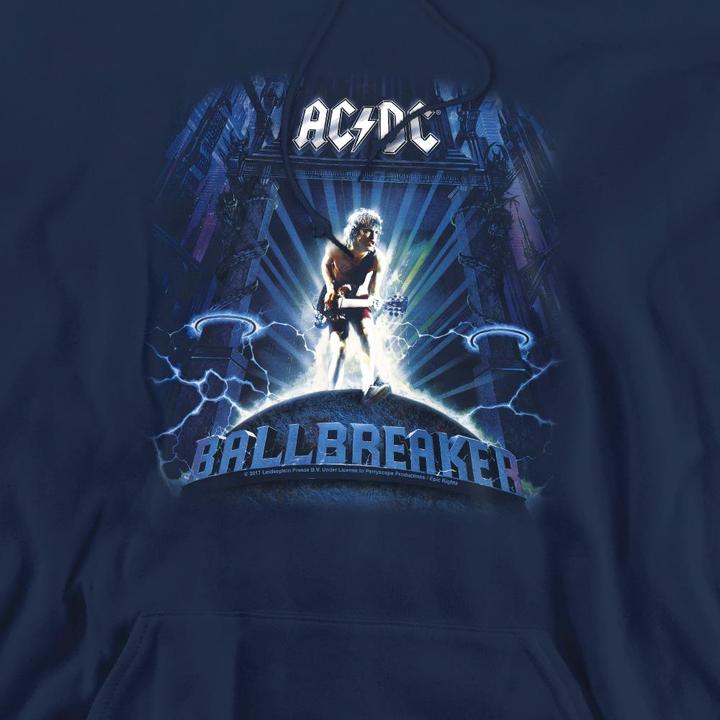 Actual product image AC/DC Mens Ballbreaker Hoodie (L)