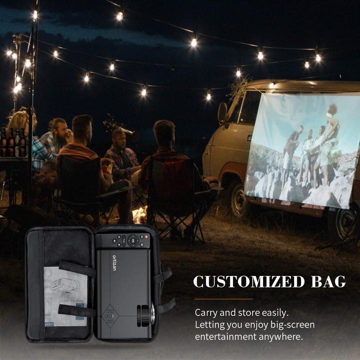 Actual product image Ortizan Mini projector (Full HD, 5000 lm)