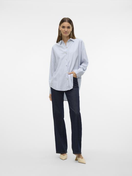 Produktbild Vero Moda Vmnora Ls Oversize Shirt Wvn Ga Noos (M)