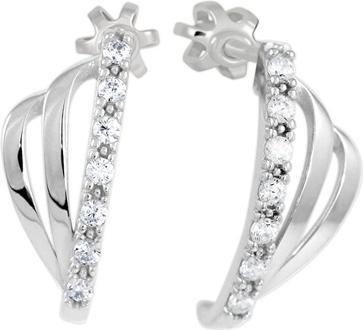 Produktbild Brilio Original white gold earrings with zircons 239 001 01219 07