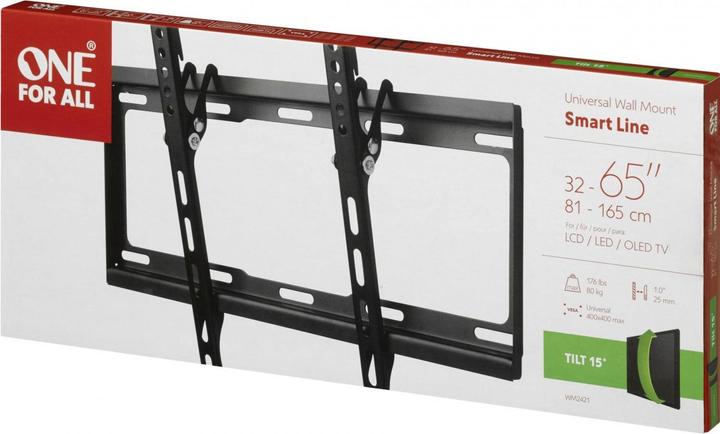 Actual product image One for All Smart WM2421 (Wall, 65", 80 kg)