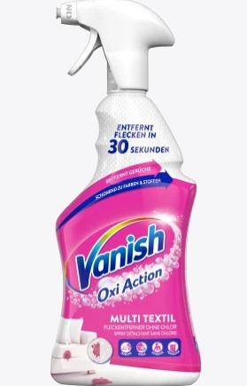 Actual product image Vanish Carpet Multi Textile Spray