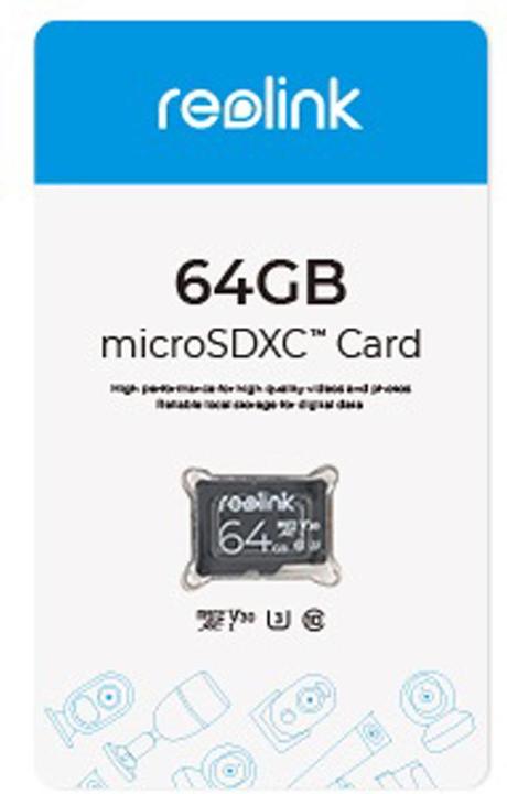 Actual product image Reolink Micro-SD Card (64 GB, microSDXC, U3, UHS-I)